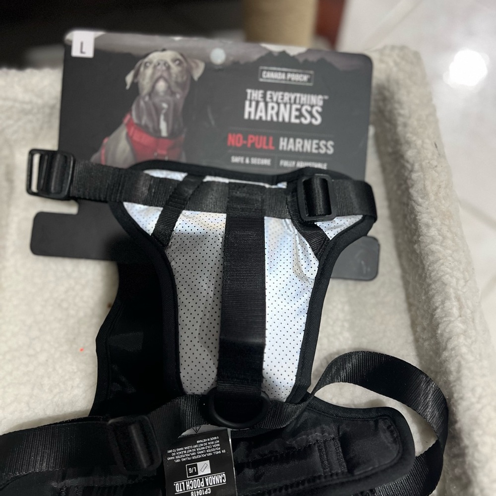 L dog harness